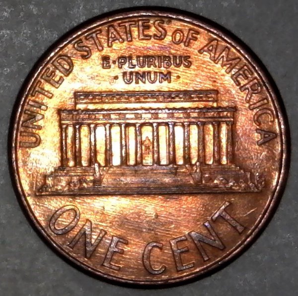 2003-P-Lincoln-Memorial-Cent-With-Nice-Column-Bar-DDR!-On-The-Right